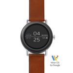 Skagen Connected Falster 1 Stainless Steel and Leather Smartwatch