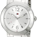 Tommy Hilfiger Women's Casual Sport Analog Display Quartz Silver Watch