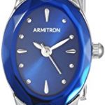 Armitron Women's Sapphire Blue and Silver-Tone Bracelet Watch