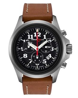 Armourlite AL832 Officer Series Chronograph Watch - Brown Leather Band