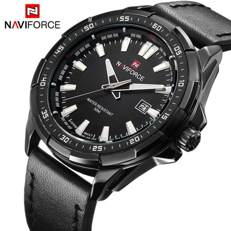 New Luxury Brand NAVIFORCE Watches Men Quartz Hour Date Leather Clock Man Sports Army Military Wrist Watch Relogio Masculino 1 New Luxury Brand NAVIFORCE Watches Men Quartz