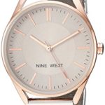 Nine West Dress Watch Timeless Elegance with Taupe Dial and Rose Gold Accents