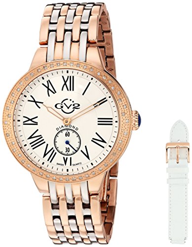 GV2 by Gevril Astor Womens Diamond Swiss Quartz Watch