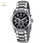 2 *#Luxury Fashion Business Casual Watch Men Quartz Diamond Wrist Watches