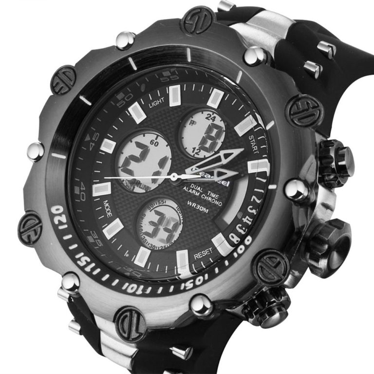 Top Luxury Brand Men Military Waterproof LED Sports Watches Men's WristWatches Male Wrist Watch relogio masculino 2017 1 Elite Timepiece: Top Luxury Brand Military Waterproof LED Sports Watch for Men
