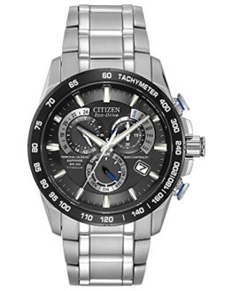 Citizen Men's Eco-Drive Titanium Perpetual Chrono Atomic Watch