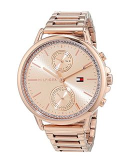 Tommy Hilfiger Carly Rose Gold Dial Stainless Steel Ladies Watch