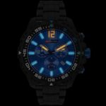 Isobrite ISO422 Valor Series Chronograph T100 Blue Dial Tritium Watch