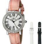Invicta Women's Wildflower Stainless Steel Watch with Interchangable Straps