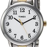 Timex Women's Easy Reader Two-Tone/White Stainless Steel Bracelet Watch
