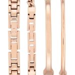 Anne Klein Women's Swarovski Crystal Accented Rose Gold-Tone Watch