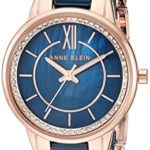 Anne Klein Women's Swarovski Crystal Accented Rose Gold-Tone Watch