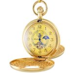 OGLE Vintage Copper Double Cover Mechanical Pocket Watch