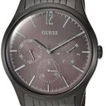 GUESS Men's Stainless Steel Casual Watch with Day, Date