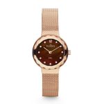 Skagen Women's Leonora Rose Gold Mesh Watch