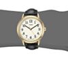 Timex Women's Easy Reader Black Croco Pattern Leather Strap Watch