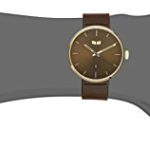 Vestal Unisex Roosevelt Leather Analog Display Quartz Brown Watch
