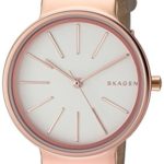 Skagen Women's Ancher Beige Leather Watch