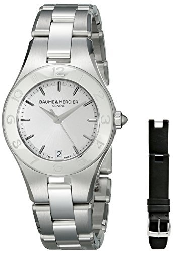 Baume & Mercier Women's Linea Analog Display Quartz Silver Watch