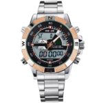 WEIDE Watches Men Top Brand Luxury Quartz Men LED Digital Watch