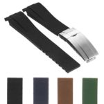 StrapsCo Premium Silicone Rubber Replacement Watch Band Strap