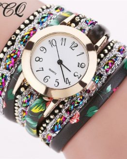 CCQ Fashion Women Wrist Watches Watched Luxury Women Multicolor Bracelet