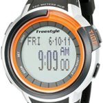 Freestyle Unisex Mariner Tide Digital Display Japanese Quartz Black Watch