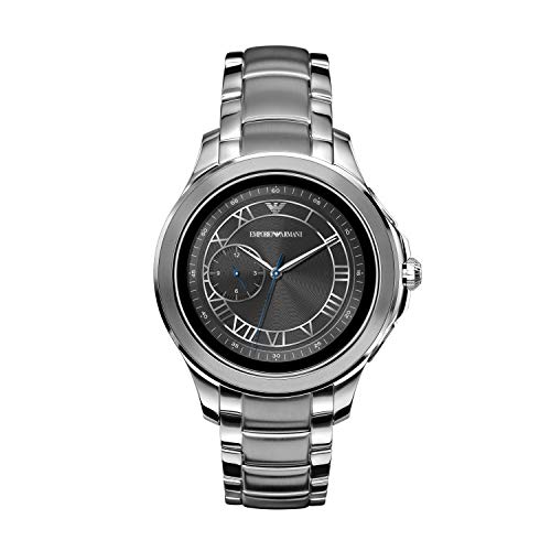 Emporio Armani Men's Stainless Steel Touchscreen Smartwatch