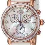 GV2 by Gevril Women's 9803 Marsala Analog Display Swiss Quartz White Watch