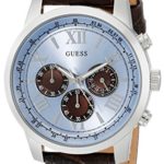 GUESS Men's Dressy Stainless Steel Multi-Function Watch