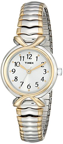Timex Women's Pleasant Street Two-Tone Stainless Steel Expansion Band Watch