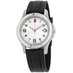 Victorinox White Dial Swiss Army Garrison Elegance Ladies Watch