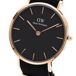 Daniel Wellington Classic Petite Cornwall in Black 28mm