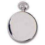 Oxford Hunter Case Pocket Watch with Sub-Seconds - Silver