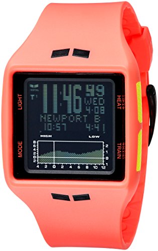 Vestal Unisex Brig Digital Display Quartz Orange Watch
