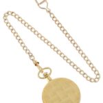 Charles Hubert Gold-Plated Mechanical Pocket Watch