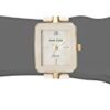 Anne Klein Women's Diamond-Accented Gold-Tone Watch