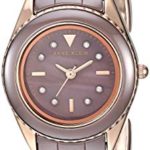 Anne Klein Women's Swarovski Crystal Accented Rose Gold-Tone Watch