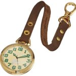 Dakota Japanese Quartz Watch with Calfskin Leather Strap, Brown