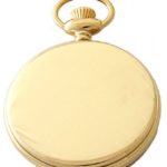 Dueber Watch Co Gold Plated Locomotive Railroad Pocket Watch