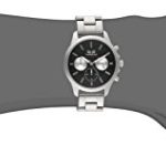 Vestal Unisex HEICM04 Heirloom Chrono Analog Display Quartz Silver Watch