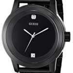 GUESS Men's Stainless Steel Diamond Dial Mesh Bracelet Watch