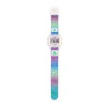 Freestyle Shark Classic Clip Coral Rainbow Unisex Watch – Retro-Futuristic Style with Shark Clip Clasp
