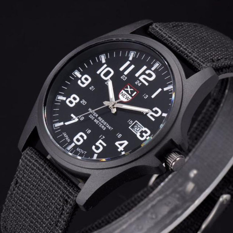 2018 New Famous Brand Men Date Quartz Watch Army Military Canvas Strap sports Analog Clock men's wrist watches Relogio Masculino 1 2018 New Famous Brand Men Date Quartz Watch Army Military