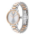 Movado Women's Bold Sugar Dial 2-Tone Watch with a Flat Dot