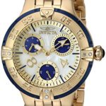 Invicta Women's Subaqua Quartz Stainless-Steel Strap, Gold, 18 Casual Watch
