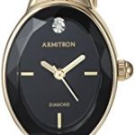 Armitron Women's Diamond-Accented Gold-Tone Bracelet Watch