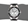 Invicta Women's Angel Stainless Steel Watch With Black Silicone Band