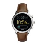 Fossil Q Men's Stainless Steel and Leather Smartwatch