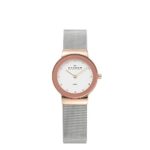 Skagen Women's Freja Quartz Two-Tone Stainless Steel Mesh Casual Watch